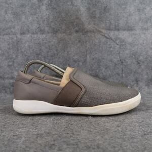 Josef Seibel Shoes Womens 40 Slip On Sneaker Leather Casual Comfort Grey Loafer